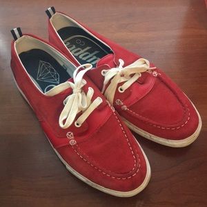 Diamond Supply -  Yacht Club - Red Suede - 10.5